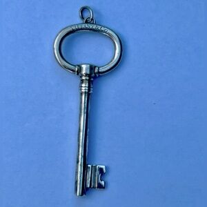 Tiffany & Co Silver Key Pendant Discontinued